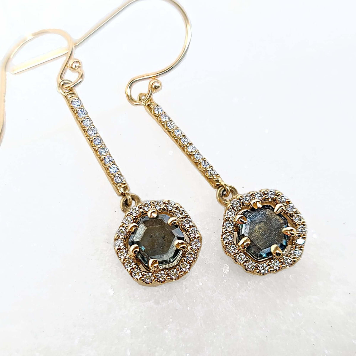 Sincerely Ginger Jewelry One-of-a-Kind Luxury Fine 14K Gold Jewelry