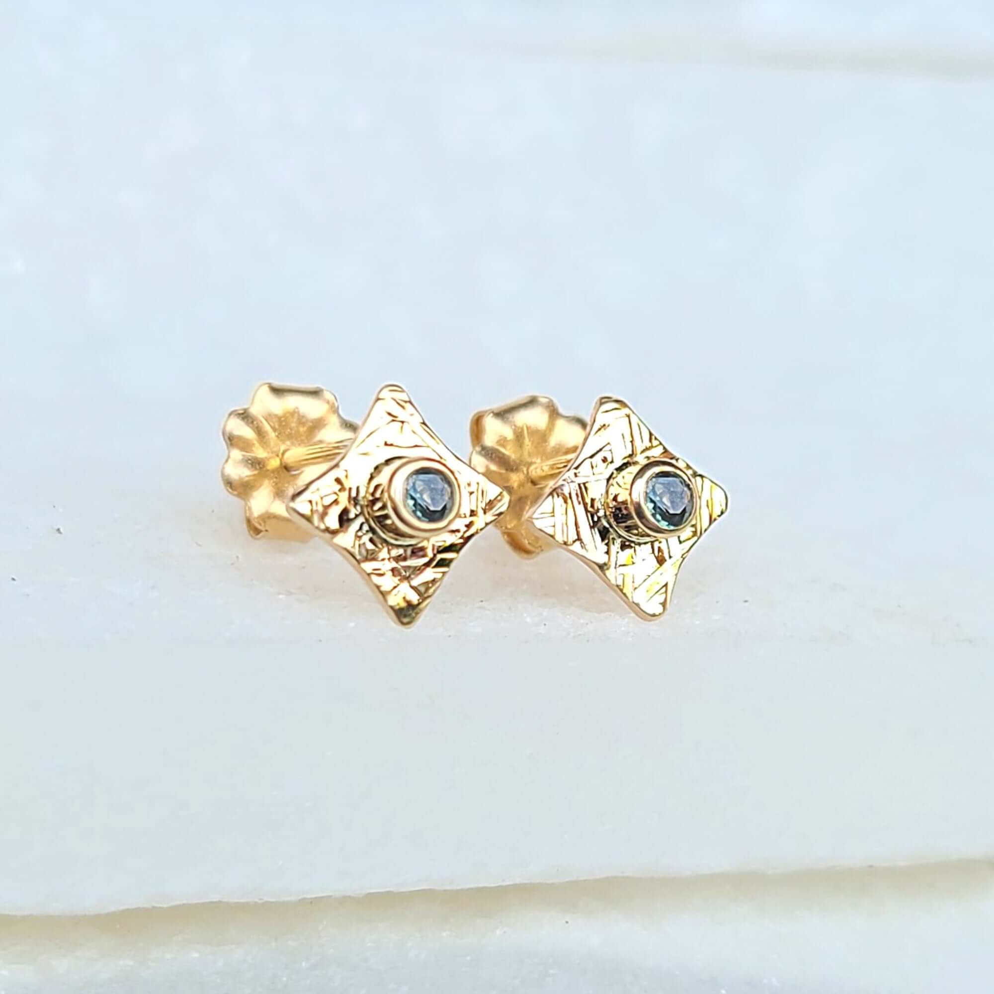 Alexandrite discount stud earrings